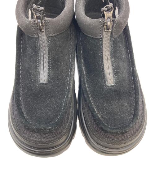 shaka（シャカ）shaka (シャカ) ZIP MOCCASIN BOOTIE EX /ジップモカシンブーツ シューズ ブラック サイズ:24.0cm/US6/UK5の古着・服飾アイテム