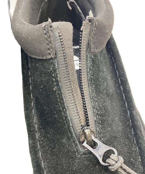 shaka（シャカ）shaka (シャカ) ZIP MOCCASIN BOOTIE EX /ジップモカシンブーツ シューズ ブラック サイズ:24.0cm/US6/UK5の古着・服飾アイテム