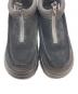 中古・古着 shaka (シャカ) ZIP MOCCASIN BOOTIE EX /ジップモカシンブーツ シューズ ブラック サイズ:24.0cm/US6/UK5：5000円