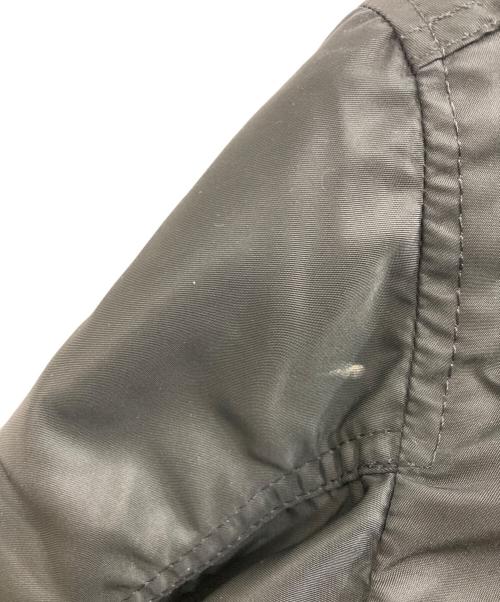 ALPHA（アルファ）ALPHA (アルファ) フライトジャケット/MA-1ジャケット ブラック サイズ:Ｍの古着・服飾アイテム