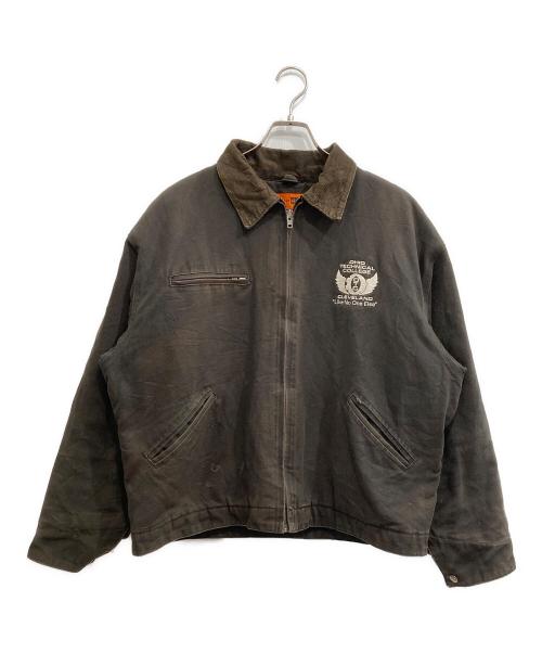 corner stone（コーナー ストーン）corner stone (コーナー ストーン) デトロイトジャケット ブラウン サイズ:Ｌの古着・服飾アイテム