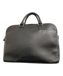 MURA（ムラ）の古着「シュリンクレザー 2WAYブリーフケース」｜ブラック