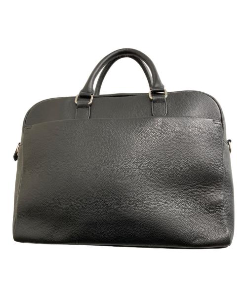 MURA（ムラ）MURA (ムラ) シュリンクレザー 2WAYブリーフケース ブラックの古着・服飾アイテム