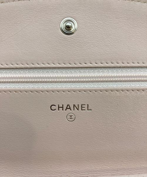 CHANEL（シャネル）CHANEL (シャネル) チェーンウォレット ピンクの古着・服飾アイテム