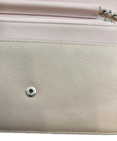 CHANEL（シャネル）CHANEL (シャネル) チェーンウォレット ピンクの古着・服飾アイテム
