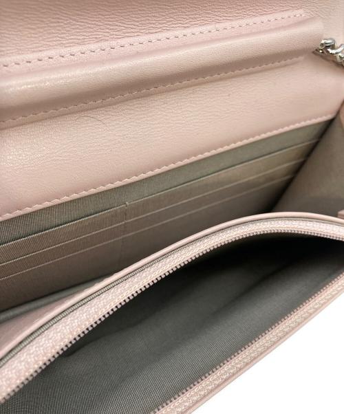 CHANEL（シャネル）CHANEL (シャネル) チェーンウォレット ピンクの古着・服飾アイテム