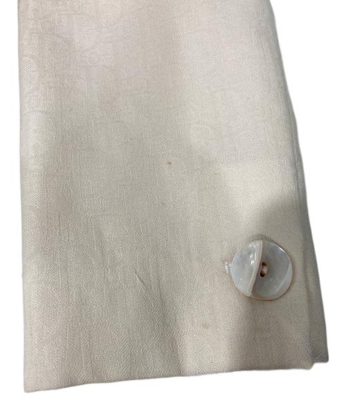 Christian Dior（クリスチャン ディオール）Christian Dior (クリスチャン ディオール) トロッター柄ジャケット アイボリー サイズ:F 38の古着・服飾アイテム