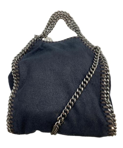 STELLA McCARTNEY（ステラマッカートニー）STELLA McCARTNEY (ステラマッカートニー) ファラベラ タイニー トートバッグ ネイビーの古着・服飾アイテム