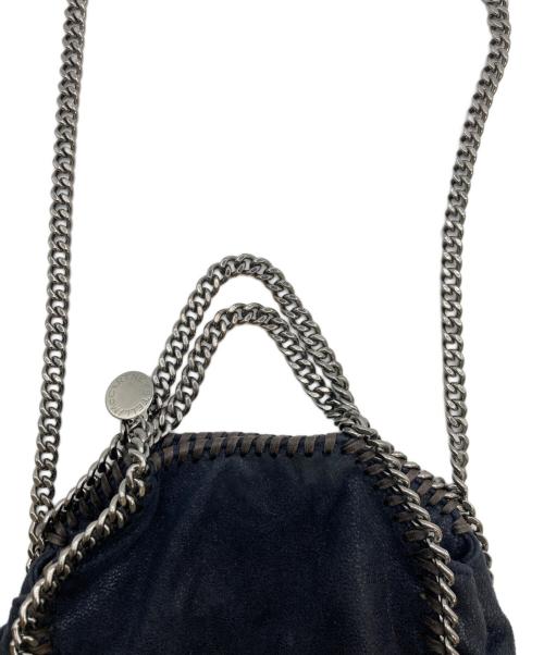 STELLA McCARTNEY（ステラマッカートニー）STELLA McCARTNEY (ステラマッカートニー) ファラベラ タイニー トートバッグ ネイビーの古着・服飾アイテム