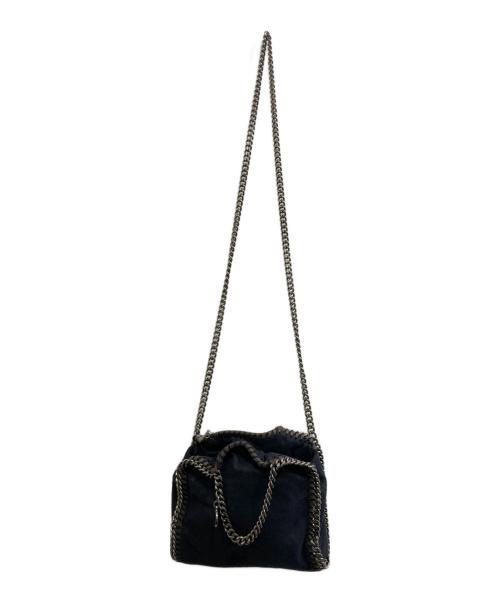 STELLA McCARTNEY（ステラマッカートニー）STELLA McCARTNEY (ステラマッカートニー) ファラベラ タイニー トートバッグ ネイビーの古着・服飾アイテム