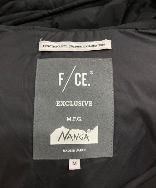 F/CE.（エフシーイー）F/CE. (エフシーイー) NANGA (ナンガ) FT BLOCK HUNTING COAT/FT ブロック ハンティング コート ブラック サイズ:Mの古着・服飾アイテム