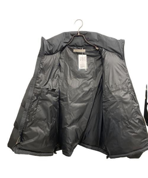 UNITED ARROWS（ユナイテッドアローズ）UNITED ARROWS (ユナイテッドアローズ) リップストップ ダウン キルティングブルゾン ブラック サイズ:Ｓ 未使用品の古着・服飾アイテム
