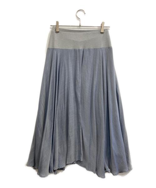 BEARDSLEY（ビアズリー）BEARDSLEY (ビアズリー) ウエストジャージースカート グレー サイズ:Fの古着・服飾アイテム