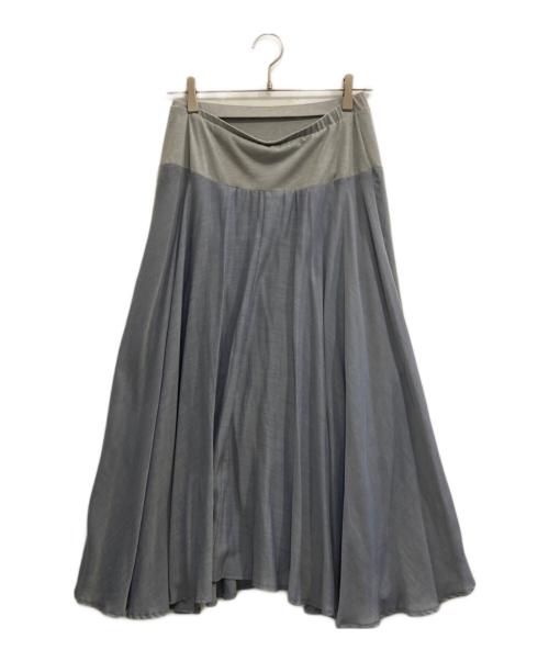 BEARDSLEY（ビアズリー）BEARDSLEY (ビアズリー) ウエストジャージースカート グレー サイズ:Fの古着・服飾アイテム