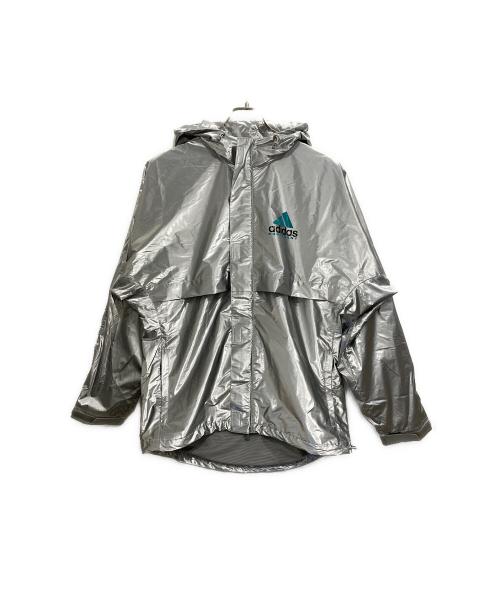 adidas（アディダス）adidas (アディダス) エキップメント メタリック ウインドブレーカー シルバー サイズ:M 未使用品の古着・服飾アイテム