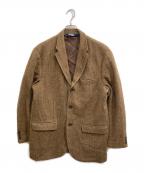 POLO RALPH LAURENポロ・ラルフローレン）の古着「ヘリンボーン アルパカウールテーラードジャケット」｜ブラウン