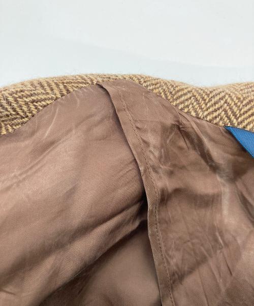 POLO RALPH LAUREN（ポロ・ラルフローレン）POLO RALPH LAUREN (ポロ・ラルフローレン) ヘリンボーン アルパカウールテーラードジャケット ブラウン サイズ:LLの古着・服飾アイテム