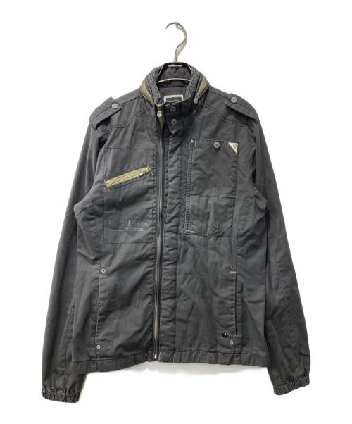 G-STAR RAW（ジースターロゥ）G-STAR RAW (ジースターロゥ) ミリタリージャケット グレー サイズ:Mの古着・服飾アイテム
