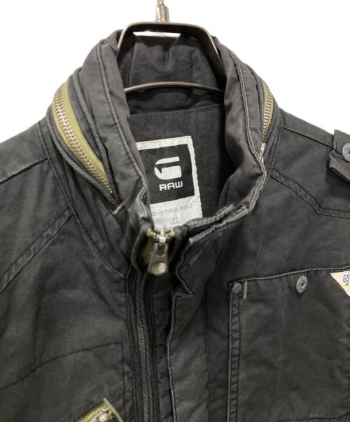 G-STAR RAW（ジースターロゥ）G-STAR RAW (ジースターロゥ) ミリタリージャケット グレー サイズ:Mの古着・服飾アイテム