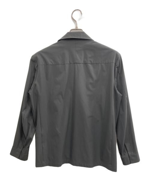 ATTACHMENT（アタッチメント）ATTACHMENT (アタッチメント) 4WAYストレッチタフタ ZIP UPブルゾン グレー サイズ:2の古着・服飾アイテム