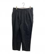 Hysteric Glamourヒステリックグラマー）の古着「ツータックスラックス」｜ブラック