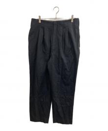 Hysteric Glamour（ヒステリックグラマー）の古着「ツータックスラックス」｜ブラック