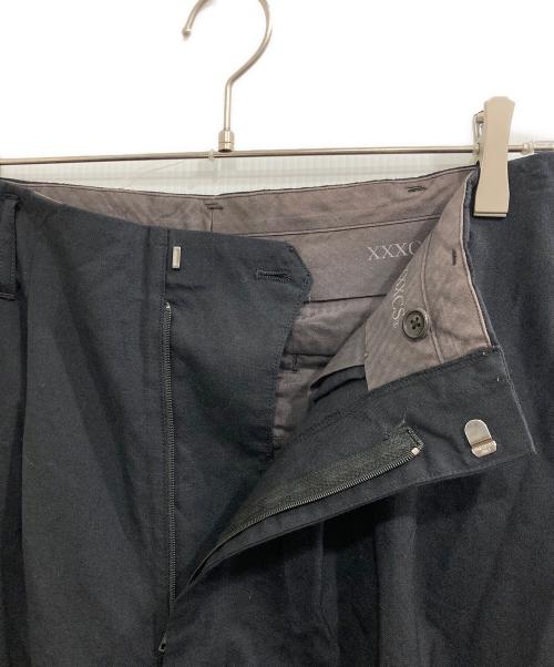 Hysteric Glamour（ヒステリックグラマー）Hysteric Glamour (ヒステリックグラマー) ツータックスラックス ブラック サイズ:Ｌの古着・服飾アイテム