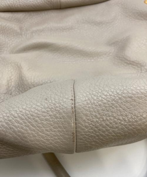 PRADA（プラダ）PRADA (プラダ) 2WAYレザーハンドバッグ/ショルダーバッグ/ハンドバッグ ベージュの古着・服飾アイテム