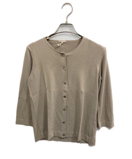 HERMES（エルメス）HERMES (エルメス) セリエボタンカーディガン ベージュ サイズ:SMの古着・服飾アイテム