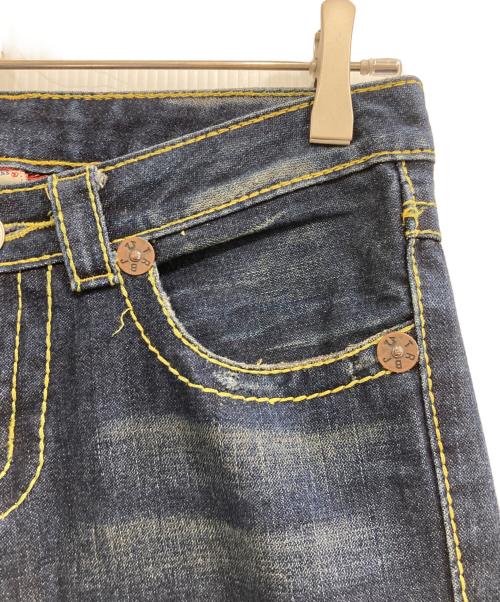 TRUE RELIGION（トゥルー レリジョン）TRUE RELIGION (トゥルー レリジョン) JOEYデニムパンツ/ジョーイ　デニムパンツ インディゴ サイズ:26の古着・服飾アイテム