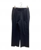 POLO RALPH LAURENポロ・ラルフローレン）の古着「ウール2タックスラックス」｜ネイビー