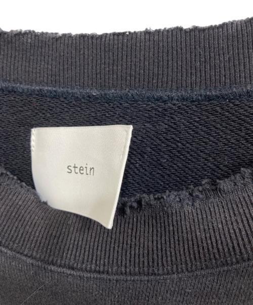 stein（シュタイン）stein (シュタイン) OVERSIZED REBUILD SWEAT LS/オーバーサイズ　リビルド　スウェット　ロングスリーブ ブラック サイズ:Ｍの古着・服飾アイテム
