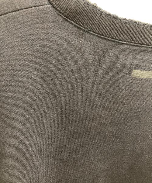 stein（シュタイン）stein (シュタイン) OVERSIZED REBUILD SWEAT LS/オーバーサイズ　リビルド　スウェット　ロングスリーブ ブラック サイズ:Ｍの古着・服飾アイテム