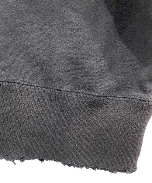 stein（シュタイン）stein (シュタイン) OVERSIZED REBUILD SWEAT LS/オーバーサイズ　リビルド　スウェット　ロングスリーブ ブラック サイズ:Ｍの古着・服飾アイテム