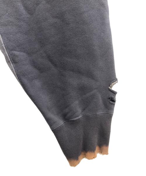 stein（シュタイン）stein (シュタイン) OVERSIZED REBUILD SWEAT LS/オーバーサイズ　リビルド　スウェット　ロングスリーブ ブラック サイズ:Ｍの古着・服飾アイテム