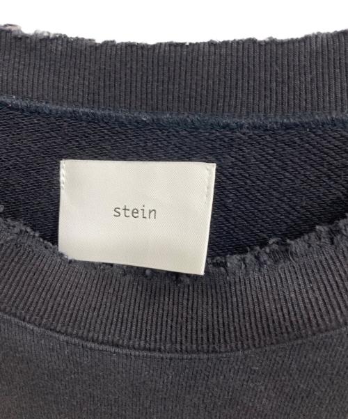 stein（シュタイン）stein (シュタイン) OVERSIZED REBUILD SWEAT LS/オーバーサイズ　リビルド　スウェット　ロングスリーブ ブラック サイズ:Ｍの古着・服飾アイテム