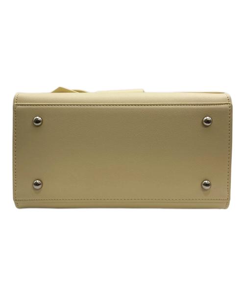 FRAY ID（フレイ アイディー）FRAY ID (フレイ アイディー) リボンミドルバッグ イエロー 未使用品の古着・服飾アイテム