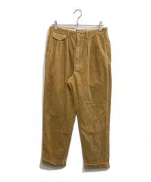 POLO RALPH LAUREN（ポロ・ラルフローレン）の古着「コーデュロイタックパンツ」｜ブラウン