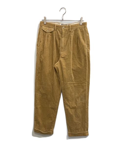 POLO RALPH LAUREN（ポロ・ラルフローレン）POLO RALPH LAUREN (ポロ・ラルフローレン) コーデュロイタックパンツ ブラウン サイズ:Ｗ30 L30の古着・服飾アイテム