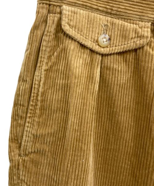 POLO RALPH LAUREN（ポロ・ラルフローレン）POLO RALPH LAUREN (ポロ・ラルフローレン) コーデュロイタックパンツ ブラウン サイズ:Ｗ30 L30の古着・服飾アイテム