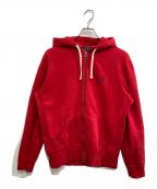 POLO RALPH LAURENポロ・ラルフローレン）の古着「ジップパーカー」｜レッド