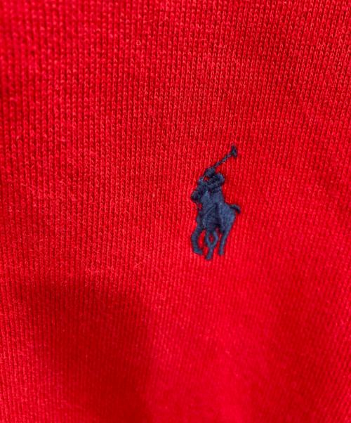 POLO RALPH LAUREN（ポロ・ラルフローレン）POLO RALPH LAUREN (ポロ・ラルフローレン) ジップパーカー レッド サイズ:Ｍの古着・服飾アイテム