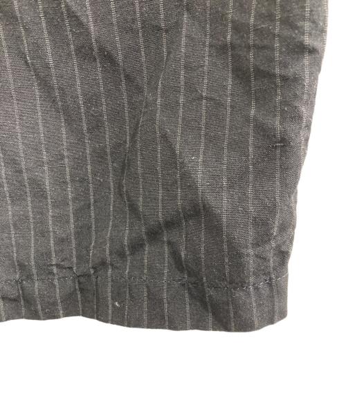 COMME des GARCONS HOMME（コムデギャルソン オム）COMME des GARCONS HOMME (コムデギャルソン オム) ストライプハーフパンツ ブラック サイズ:XSの古着・服飾アイテム