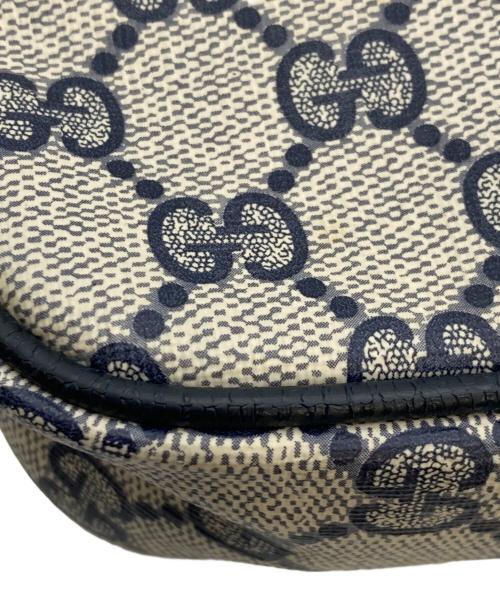 GUCCI（グッチ）GUCCI (グッチ) オールドショルダーバッグ/GG ネイビーの古着・服飾アイテム