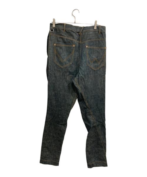 Vivienne Westwood man（ヴィヴィアン ウェストウッド マン）Vivienne Westwood man (ヴィヴィアン ウェストウッド マン) アルコホリック デニムパンツ インディゴ サイズ:48の古着・服飾アイテム