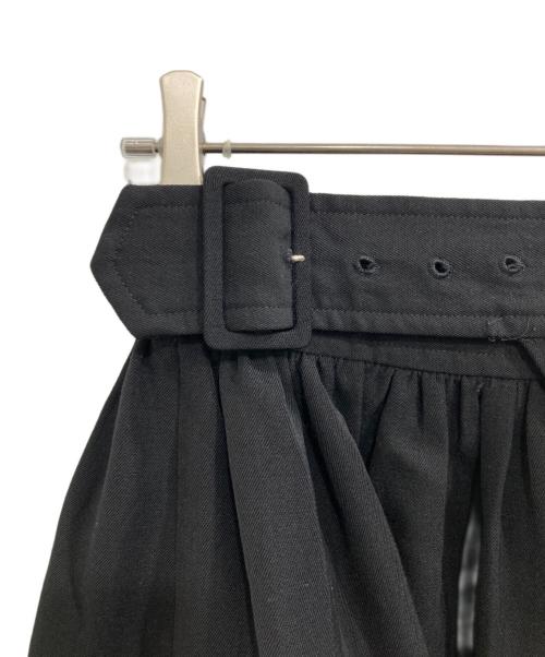 COMME des GARCONS（コムデギャルソン）COMME des GARCONS (コムデギャルソン) 80s ウールギャバ ラップスカート ブラック サイズ:Ｓの古着・服飾アイテム