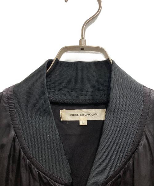 COMME des GARCONS（コムデギャルソン）COMME des GARCONS (コムデギャルソン) スタッフコート ブラック×ブルー サイズ:Lの古着・服飾アイテム