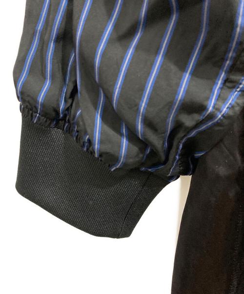 COMME des GARCONS（コムデギャルソン）COMME des GARCONS (コムデギャルソン) スタッフコート ブラック×ブルー サイズ:Lの古着・服飾アイテム