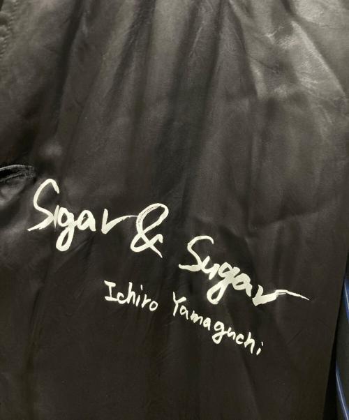 COMME des GARCONS（コムデギャルソン）COMME des GARCONS (コムデギャルソン) スタッフコート ブラック×ブルー サイズ:Lの古着・服飾アイテム