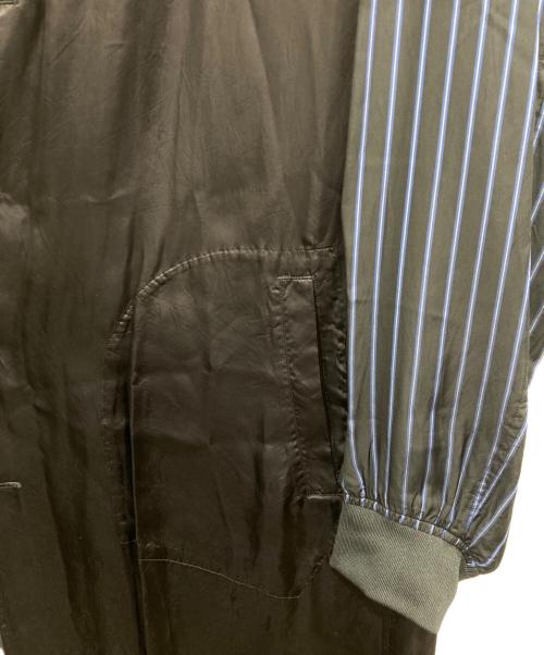 COMME des GARCONS（コムデギャルソン）COMME des GARCONS (コムデギャルソン) スタッフコート ブラック×ブルー サイズ:Lの古着・服飾アイテム